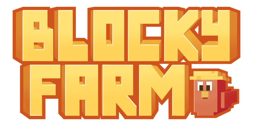 Blocky Farm Logo